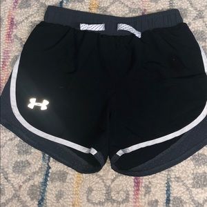 Girls under armor shorts